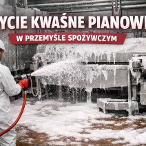 Mycie kwaśne pianowe
