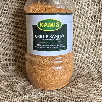 GRILL PIKANTNY - PRZYPRAWA DO MIĘS 550 G.