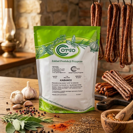 KABANOS MIESZANKA PRZYPRAWOWA DO WĘDLIN COMBI 1 KG