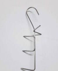 POTRÓJNE HACZYKI DO WĘDZENIA RYB 200x3 mm - 3 SZT.