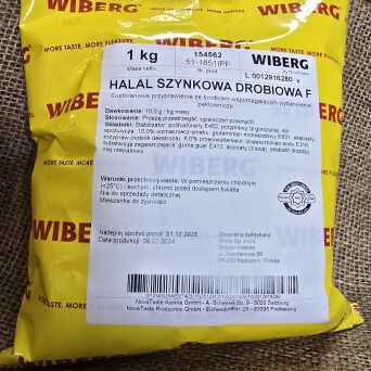 SZYNKOWA DROBIOWA (HALAL TURKEY SAUSAGE F) 1 KG