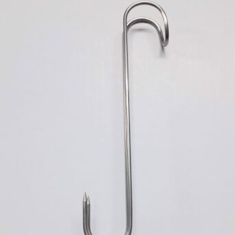 HACZYKI DO WĘDZENIA RYB PODWÓJNE 180x3 mm - 5 SZT.