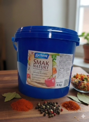 KUCHAREK- SMAK NATURY BEZ GLUTAMINIANU SODU, KONSERWANTÓW I BARWNIKÓW 4 KG